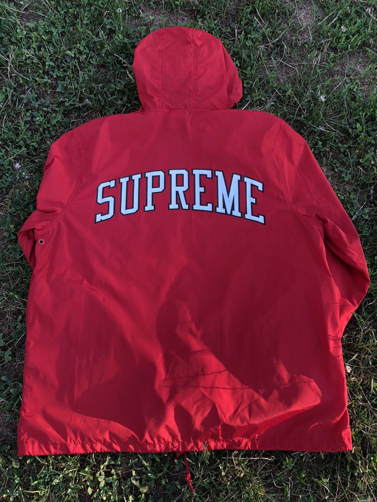 Champion Supreme FINAL DROP SS16 Supreme x Champion Half Zip Windbreaker Grailed