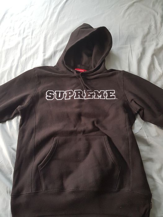 Supreme collegiate online hoodie