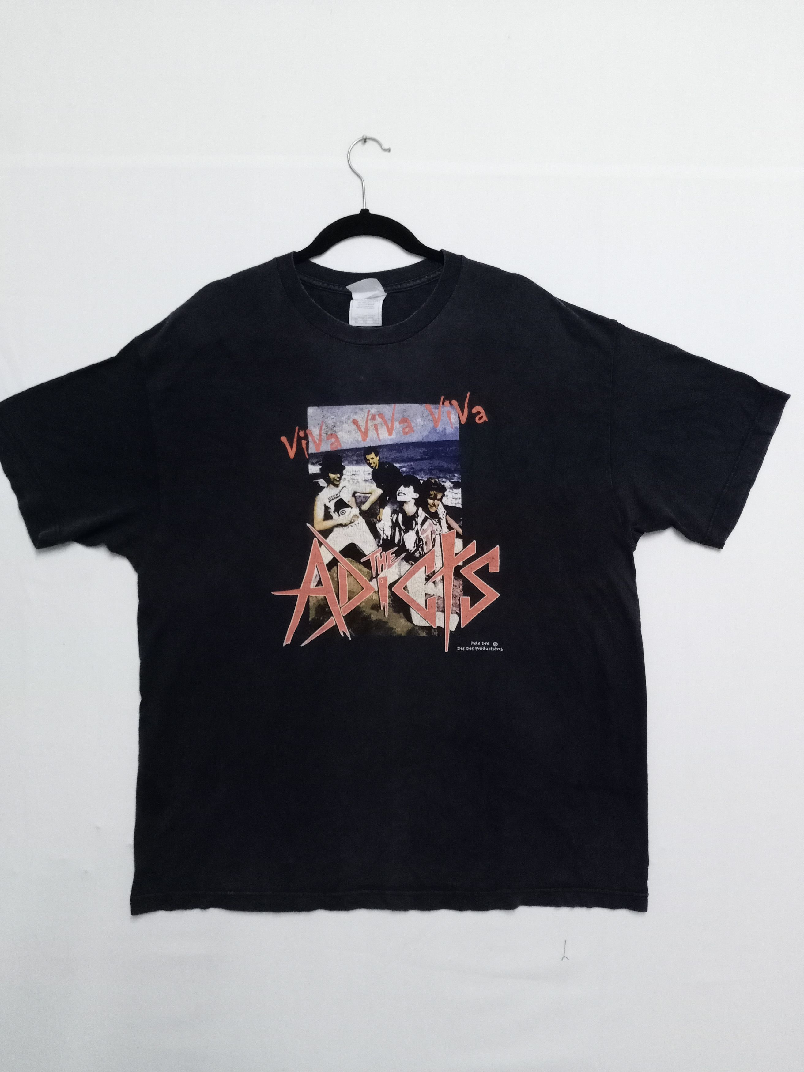 Band Tees × Vintage 💥BESTOFFER💥Vtg punk rock The Adicts Viva Viva LA Vida tee Size US XL / EU 56 / 4 - 1 Thumbnail