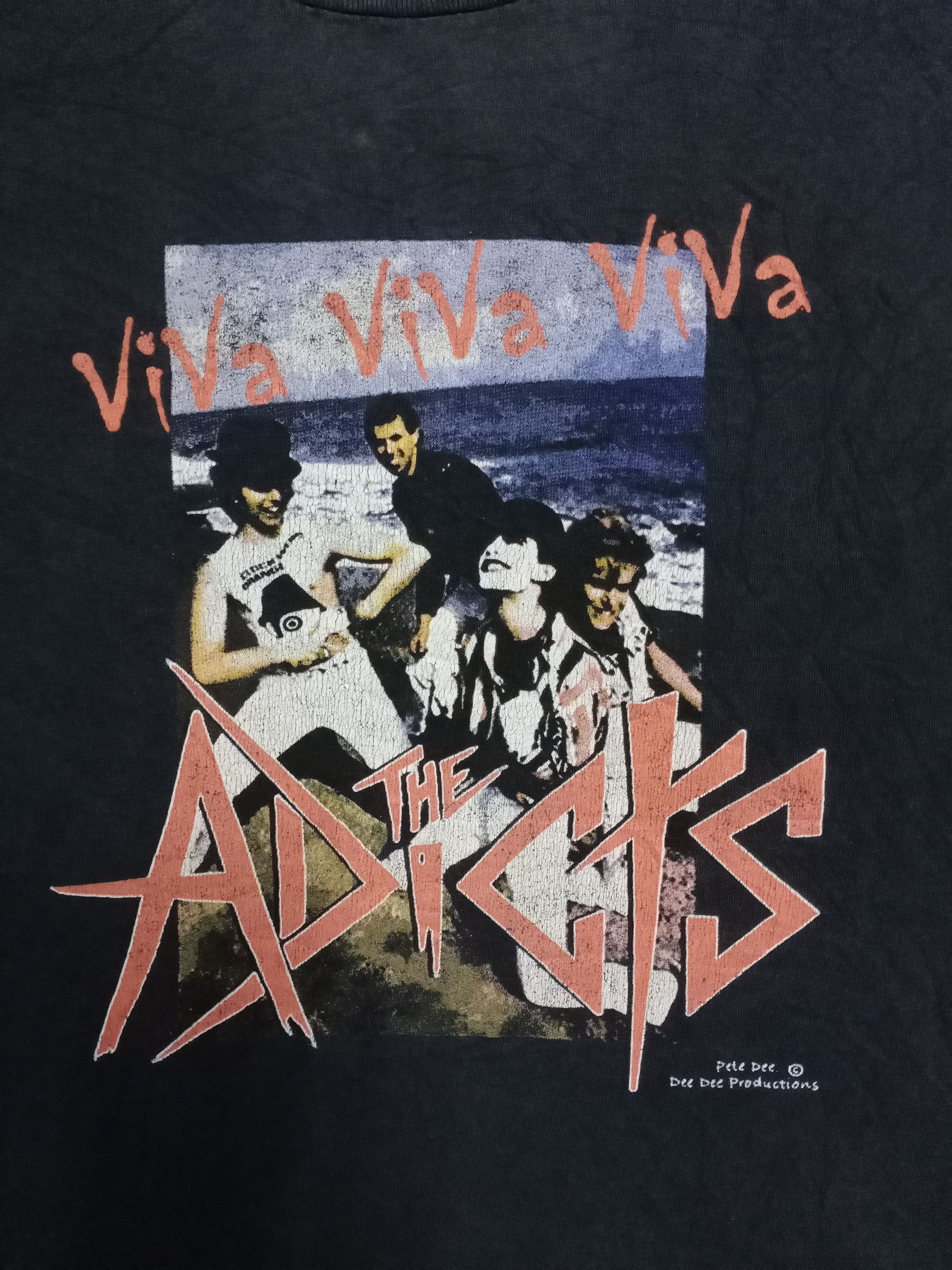 Band Tees × Vintage 💥BESTOFFER💥Vtg punk rock The Adicts Viva Viva LA Vida tee Size US XL / EU 56 / 4 - 8 Thumbnail