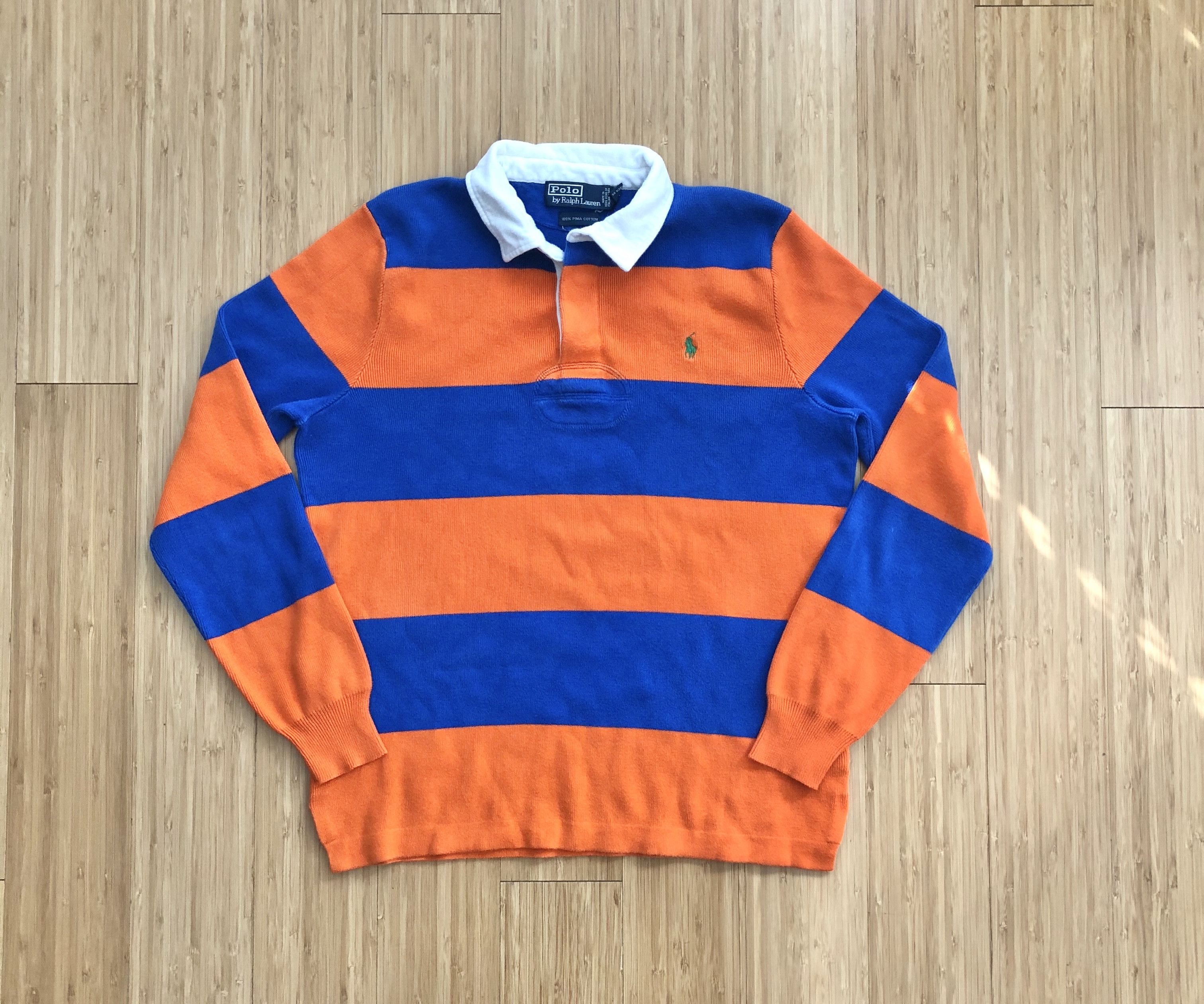 Polo Ralph Lauren Polo Ralph Lauren Knit Rugby Sweater Kanye West ...