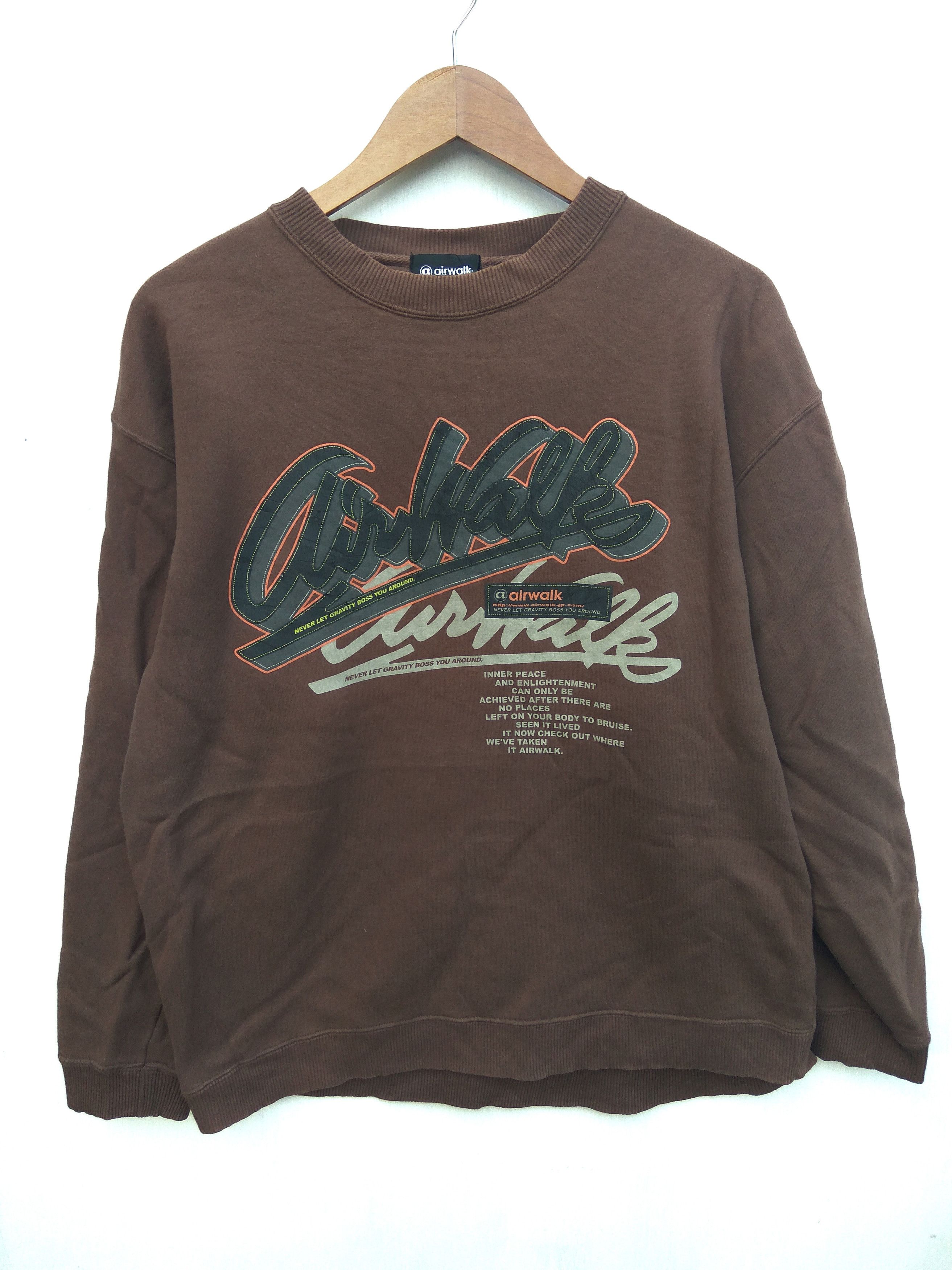 Airwalk Vintage Airwalk sweatshirt streetwear Size US L / EU 52-54 / 3 - 1 Thumbnail