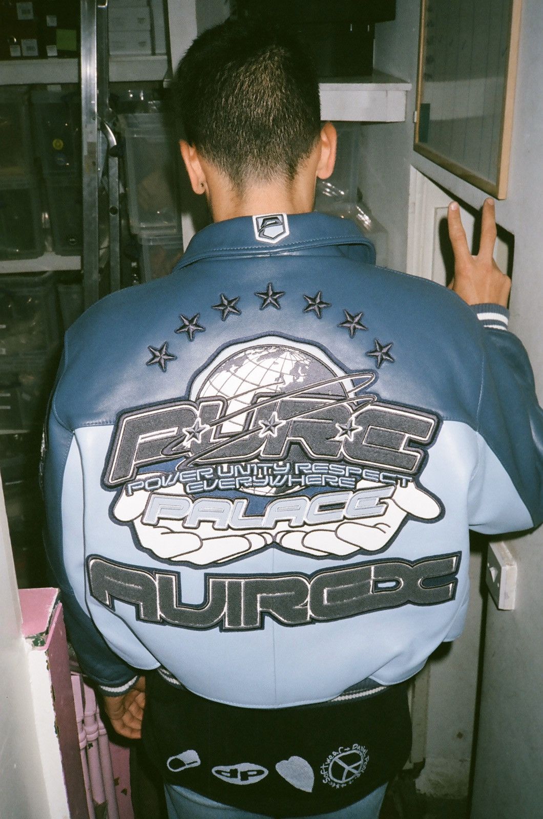 Palace Pure Palace Avirex Jacket | Grailed