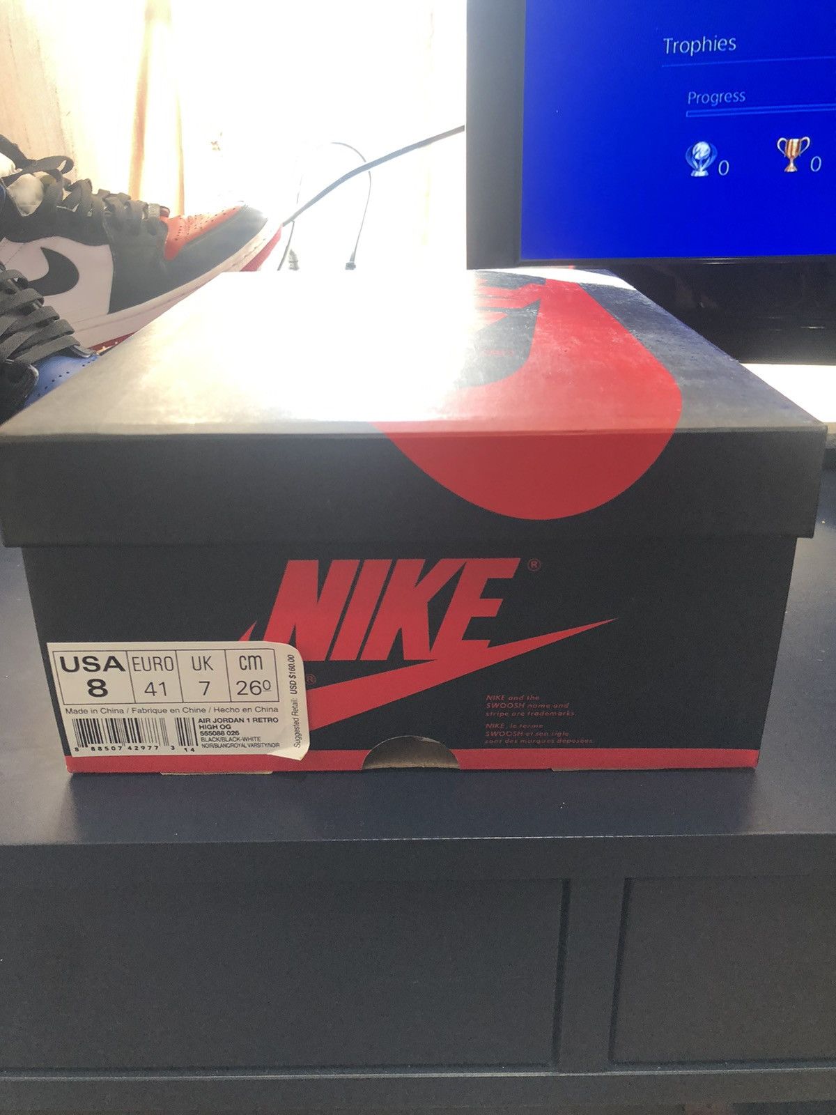 Jordan Brand Air Jordan 1 Retro High OG Top 3 2016 Size US 8 / EU 41 - 3 Thumbnail