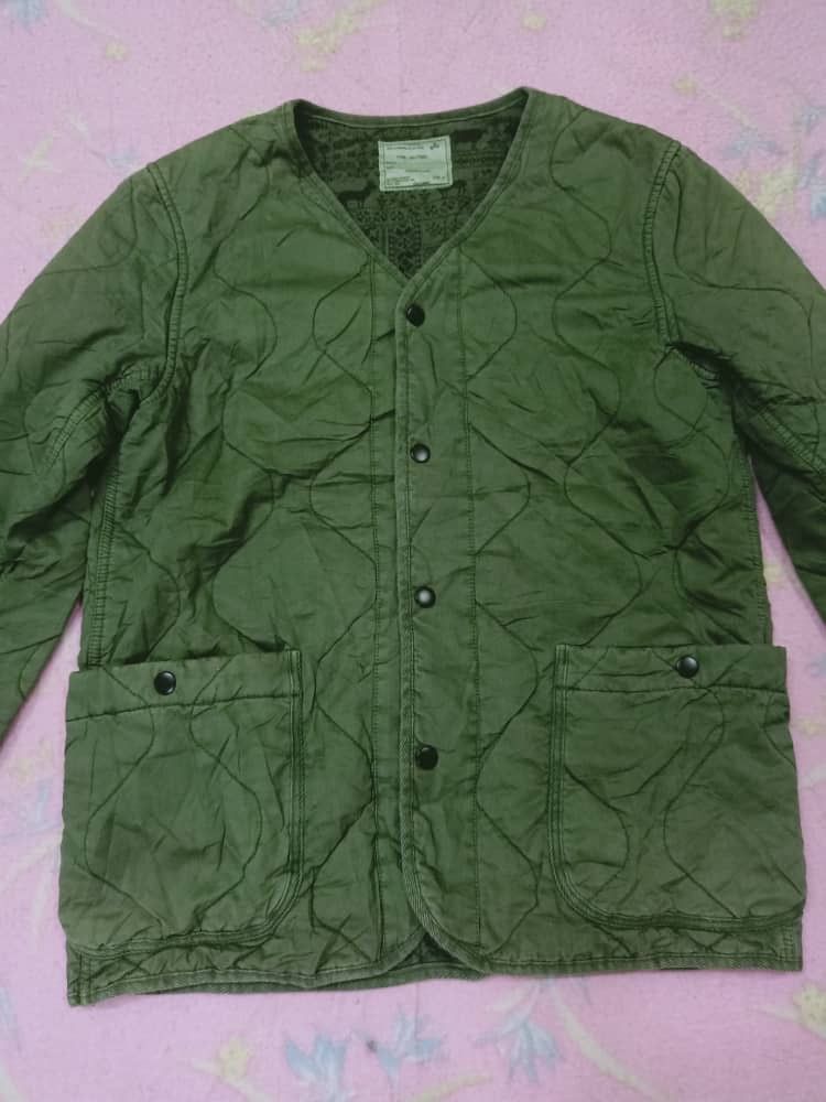 GRN Rare !!GRN Military Type Quilted Jacket Size US M / EU 48-50 / 2 - 7 Thumbnail