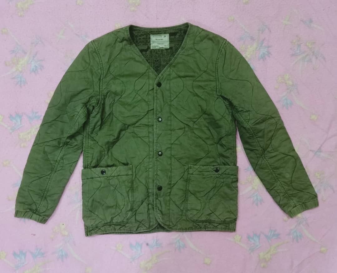 GRN Rare !!GRN Military Type Quilted Jacket Size US M / EU 48-50 / 2 - 3 Thumbnail