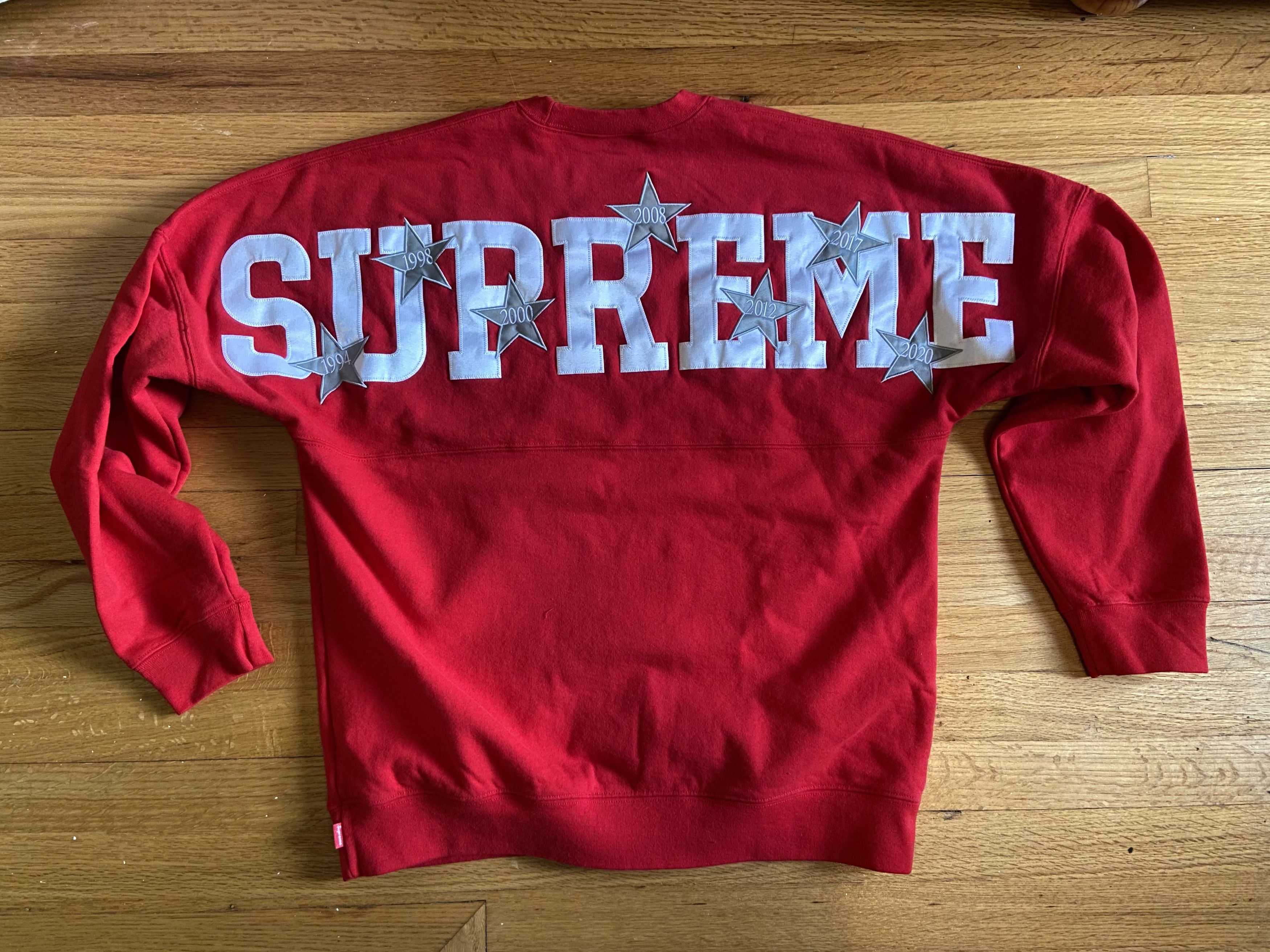 Supreme Stars Crewneck SS20 | Grailed
