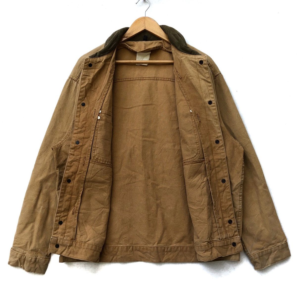 Woolrich Woolen Mills VINTAGE WOOLRICH DUCK CANVAS DENIM CHORE JACKET Size US M / EU 48-50 / 2 - 10 Thumbnail
