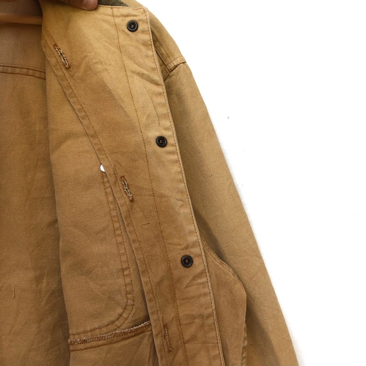 Woolrich Woolen Mills VINTAGE WOOLRICH DUCK CANVAS DENIM CHORE JACKET Size US M / EU 48-50 / 2 - 9 Thumbnail