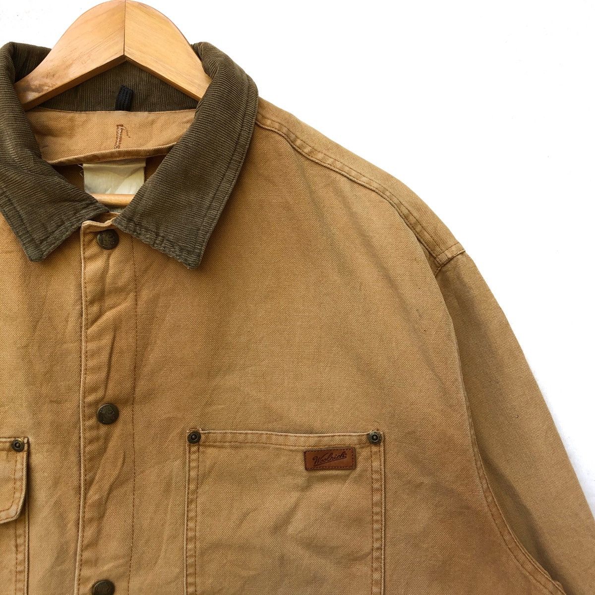 Woolrich Woolen Mills VINTAGE WOOLRICH DUCK CANVAS DENIM CHORE JACKET Size US M / EU 48-50 / 2 - 2 Thumbnail