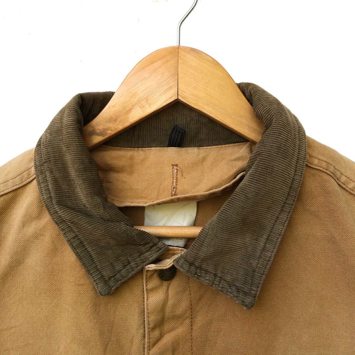 Woolrich Woolen Mills VINTAGE WOOLRICH DUCK CANVAS DENIM CHORE JACKET Size US M / EU 48-50 / 2 - 3 Thumbnail