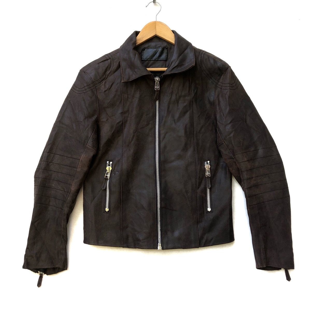Japanese Brand × Vintage Acoustic Leather Horse Jacket Size US M / EU 48-50 / 2 - 1 Thumbnail