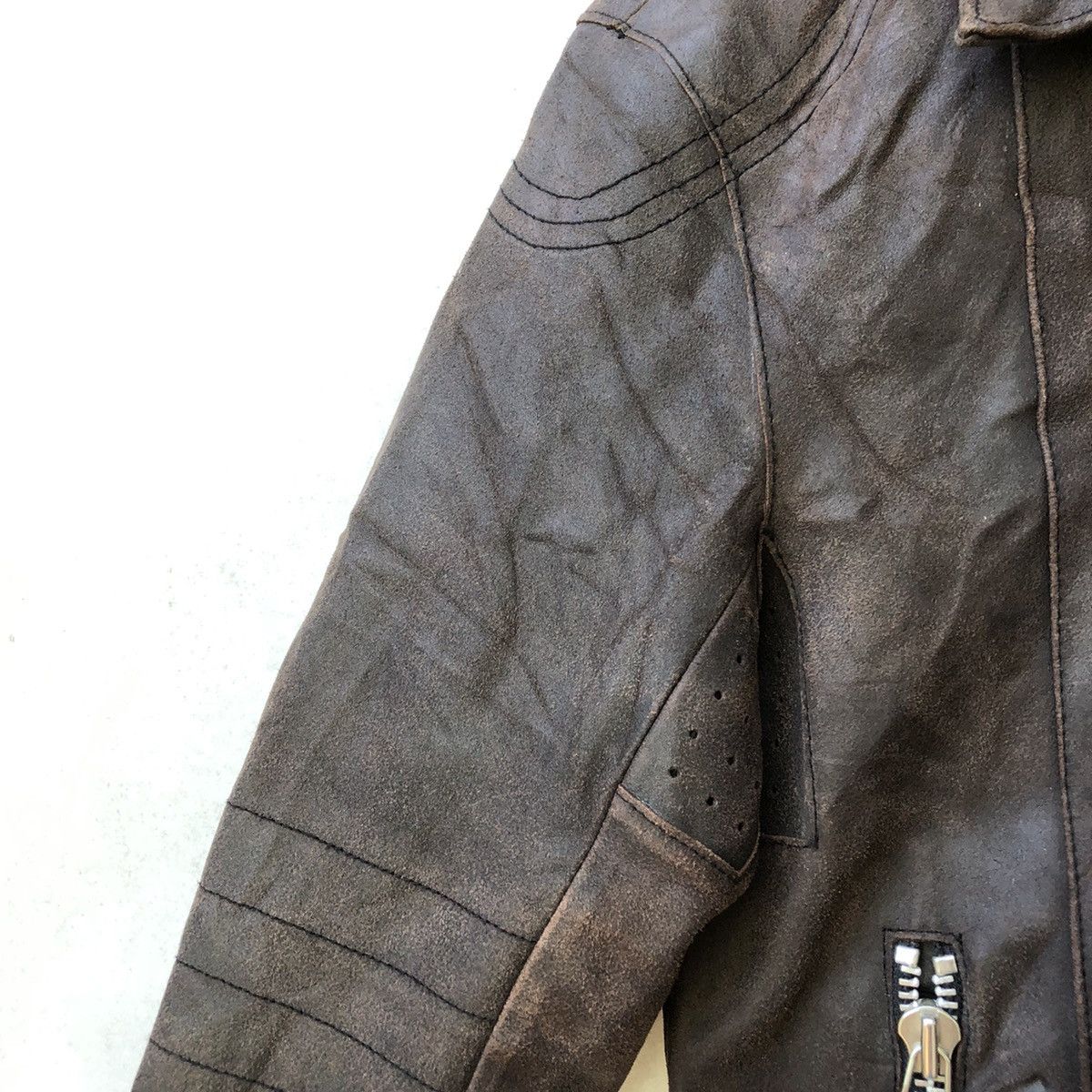 Japanese Brand × Vintage Acoustic Leather Horse Jacket Size US M / EU 48-50 / 2 - 5 Thumbnail