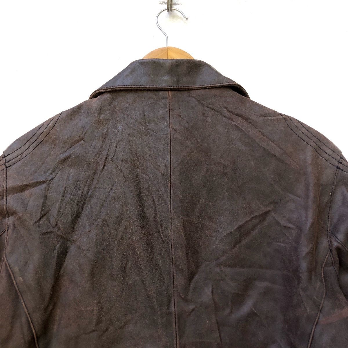 Japanese Brand × Vintage Acoustic Leather Horse Jacket Size US M / EU 48-50 / 2 - 7 Thumbnail