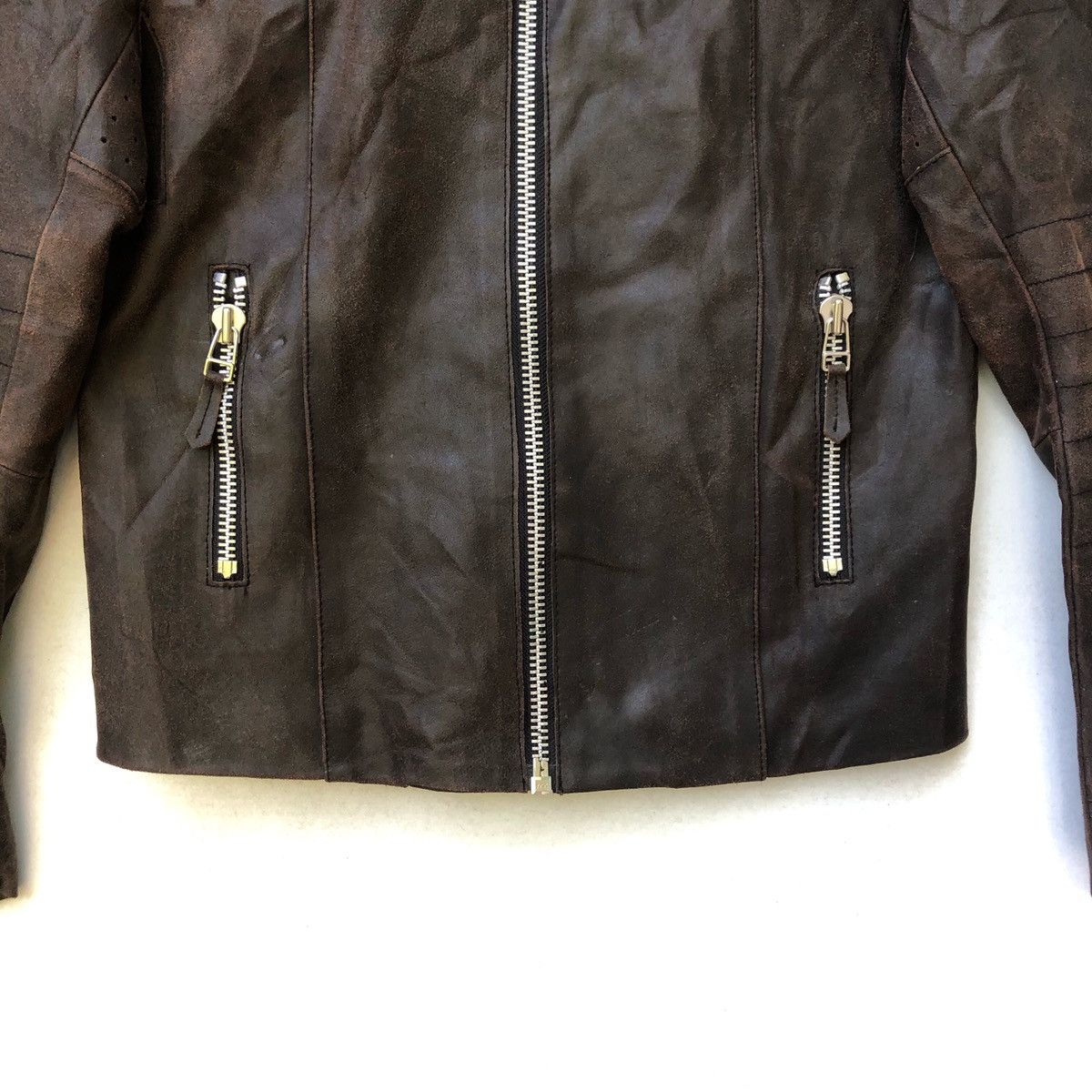 Japanese Brand × Vintage Acoustic Leather Horse Jacket Size US M / EU 48-50 / 2 - 2 Thumbnail