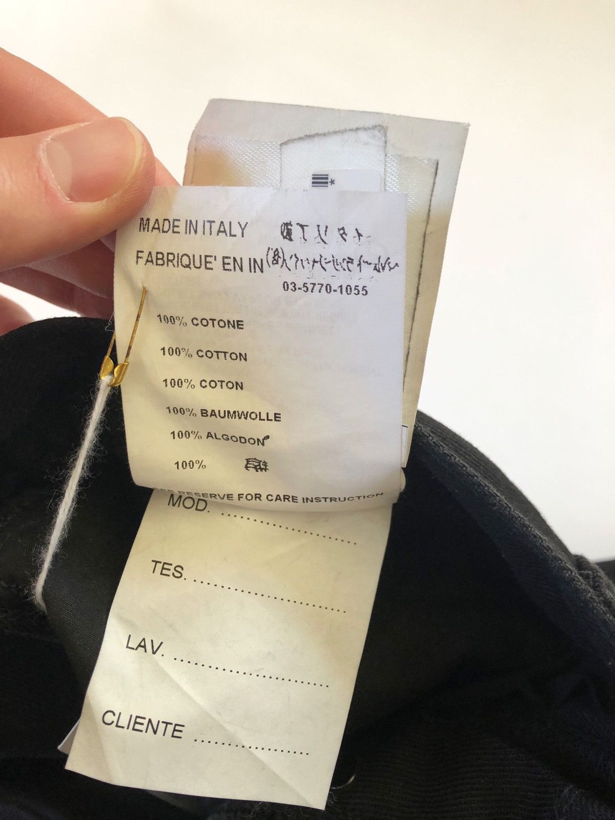 Helmut Lang AW 03 Helmut Lang PRESS SAMPLE Bondage Denim | Grailed