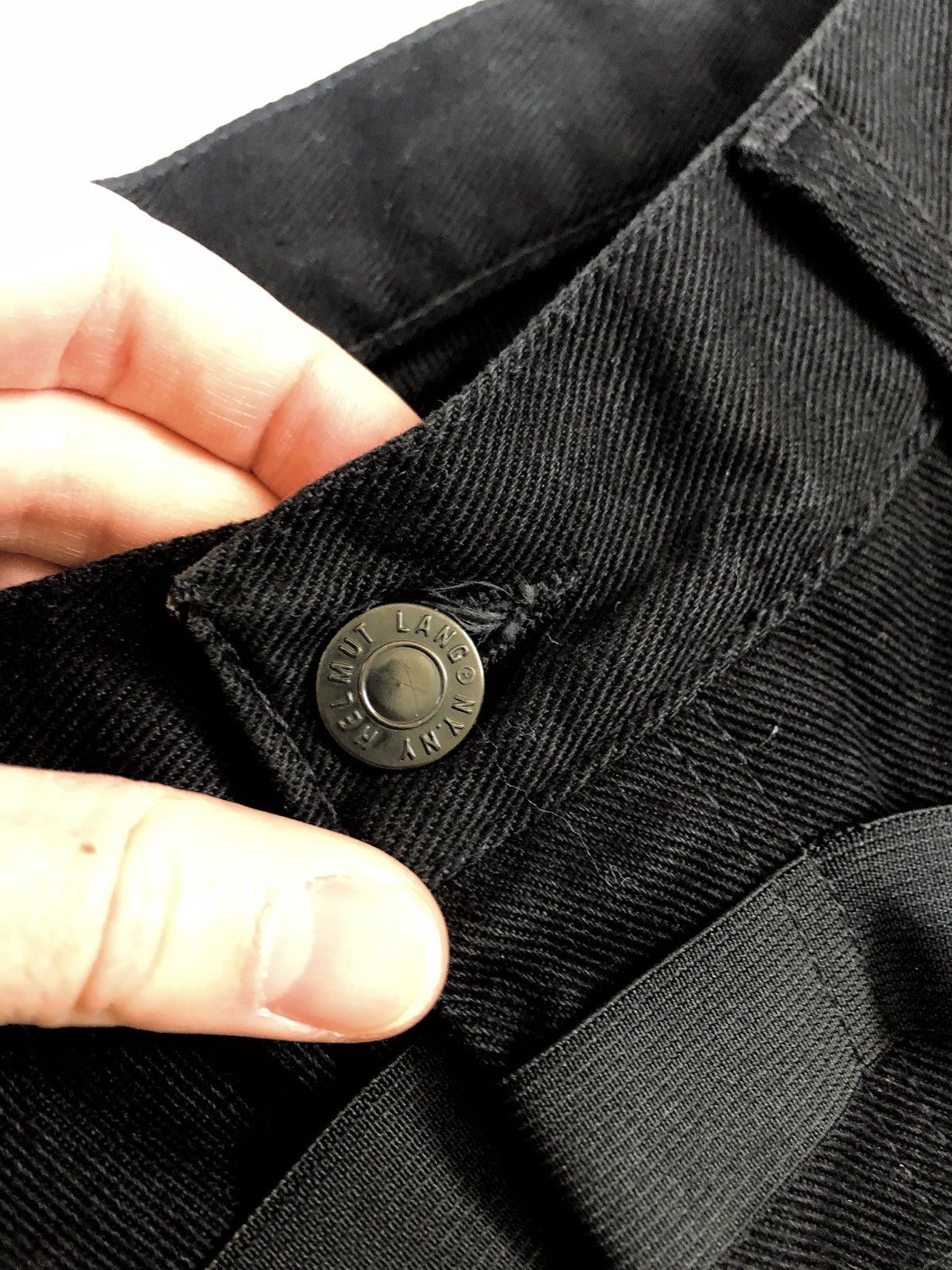 Helmut Lang AW 03 Helmut Lang PRESS SAMPLE Bondage Denim Size US 33 - 4 Thumbnail