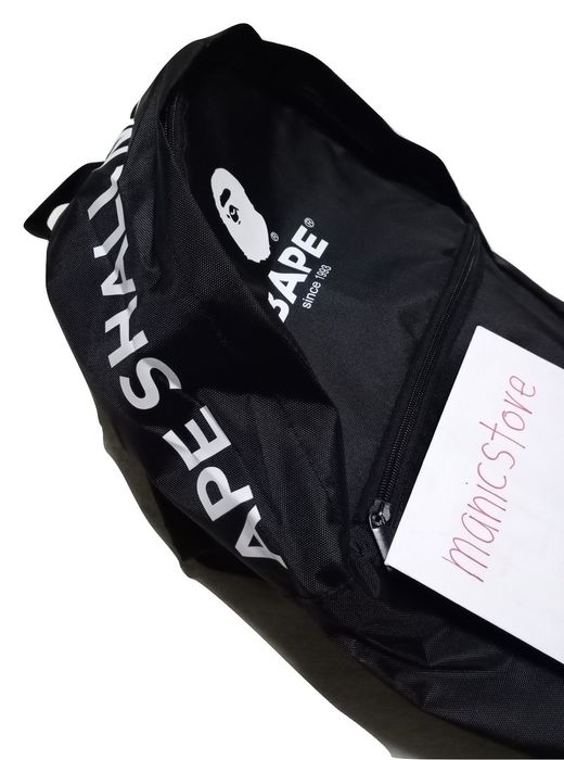 Bape Sale ! Sale ! Bape Backpack Black Book Bag BAPE Grailed