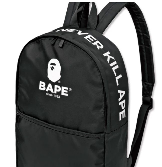 Bape Sale ! Sale ! Bape Backpack Black Book Bag BAPE Grailed