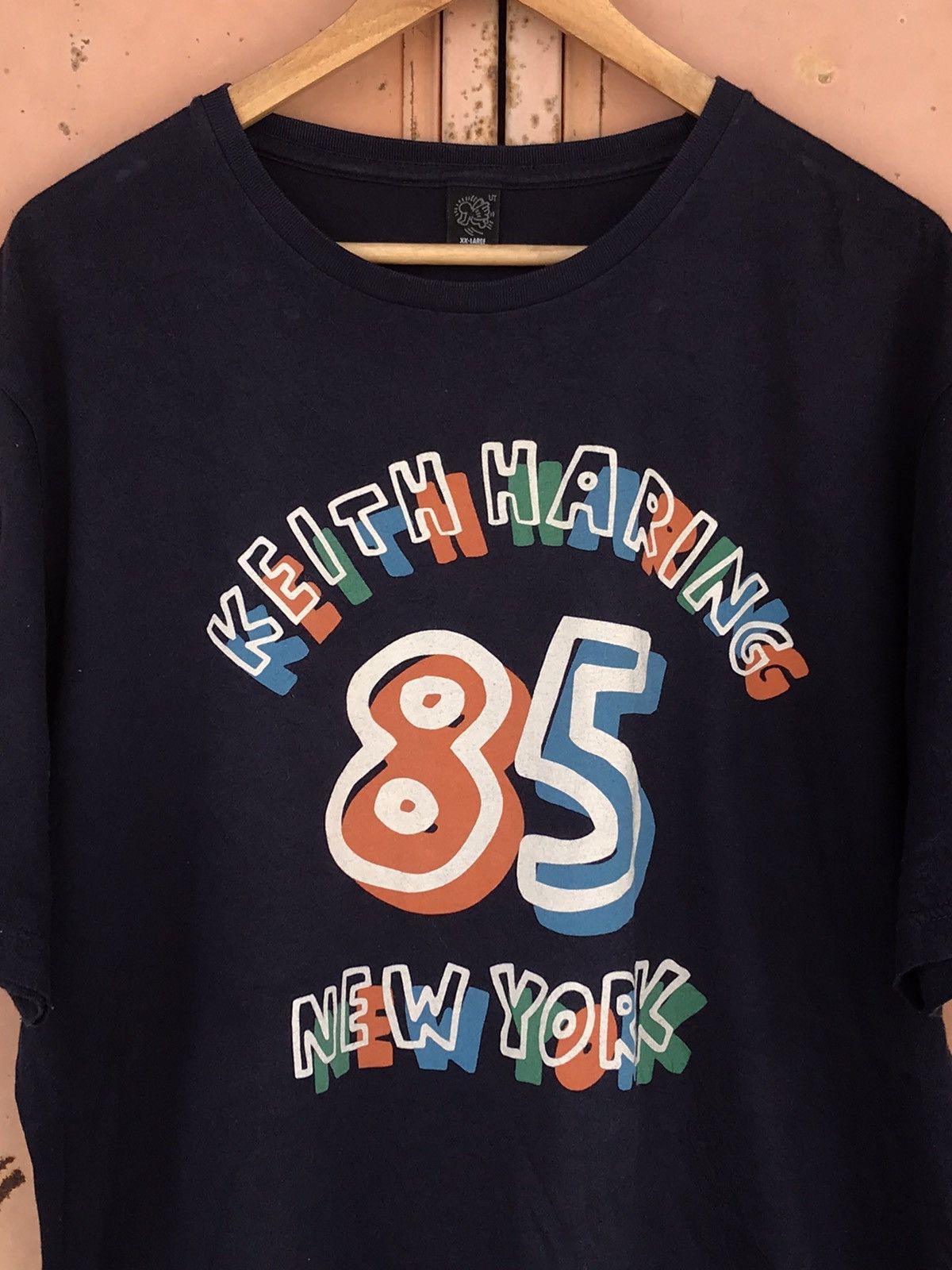 Designer × Keith Haring KEITH HARING NEW YORK 85 BIG LOGO PRINTED x UT Size US XXL / EU 58 / 5 - 2 Thumbnail
