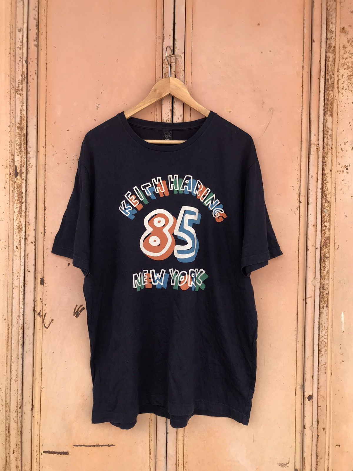 Designer × Keith Haring KEITH HARING NEW YORK 85 BIG LOGO PRINTED x UT Size US XXL / EU 58 / 5 - 1 Thumbnail