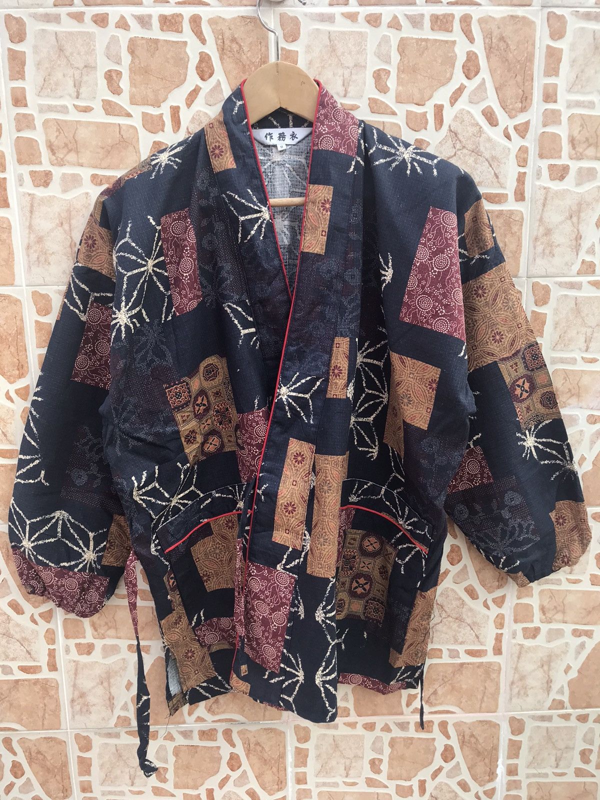 Rare ! Kimono multicolour nice desgin