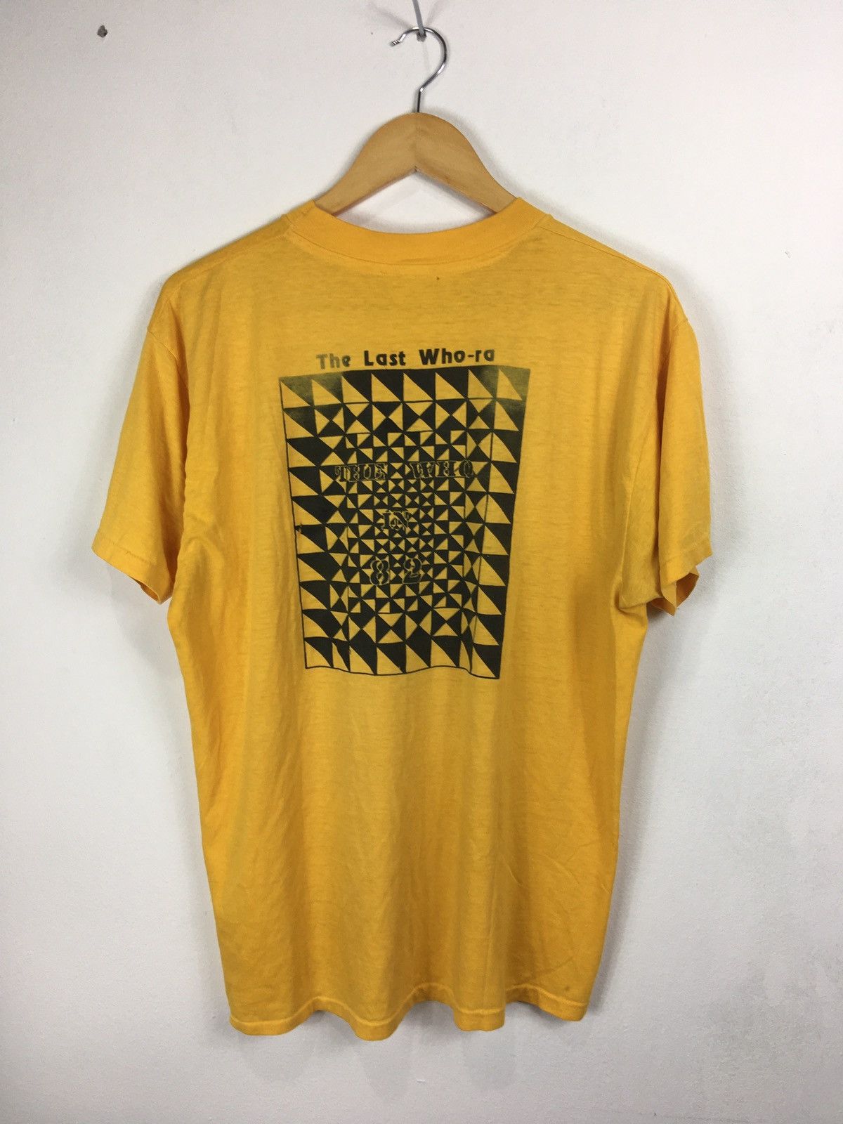 Band Tees 80s Rare Vintage The Who Tour 1982 Band Shirt Size US L / EU 52-54 / 3 - 2 Thumbnail