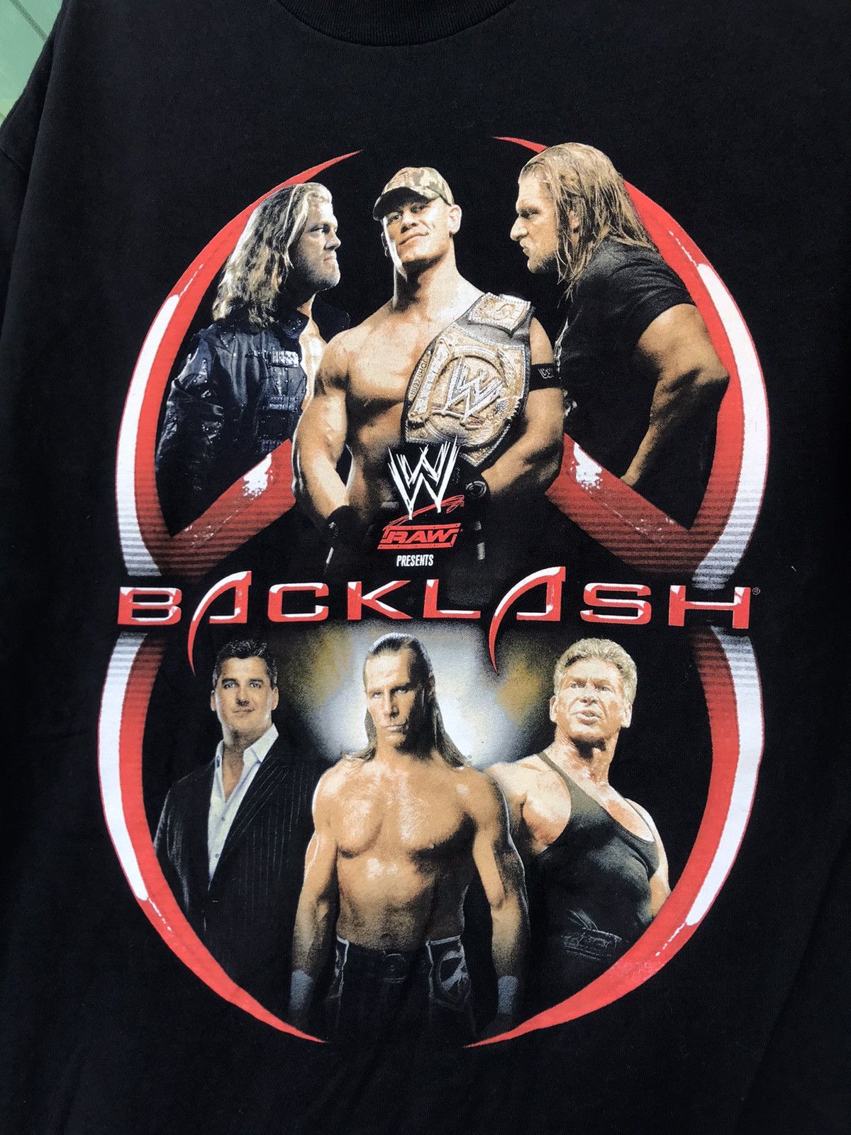 Vintage Vintage wwf backlash tshirt | Grailed