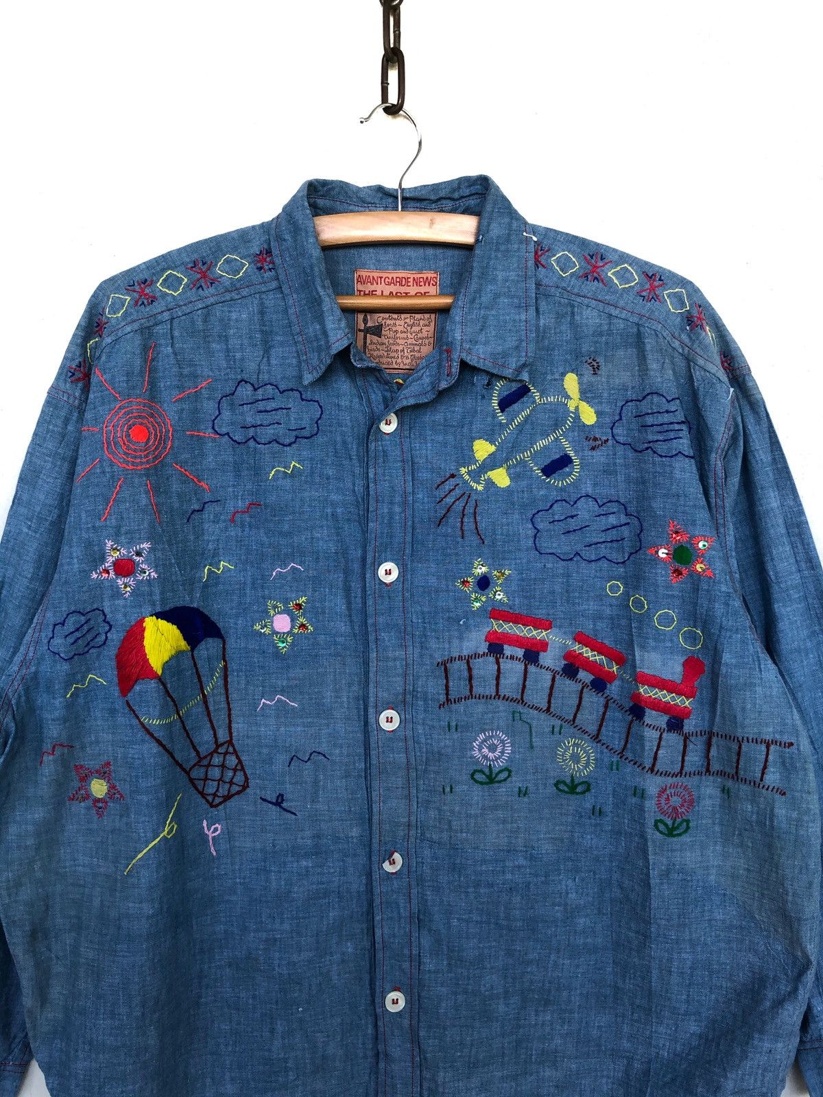 Sears Vintage Avant Garde News 🇯🇵 Western Wear Shirt Sears Levis Size US L / EU 52-54 / 3 - 3 Thumbnail
