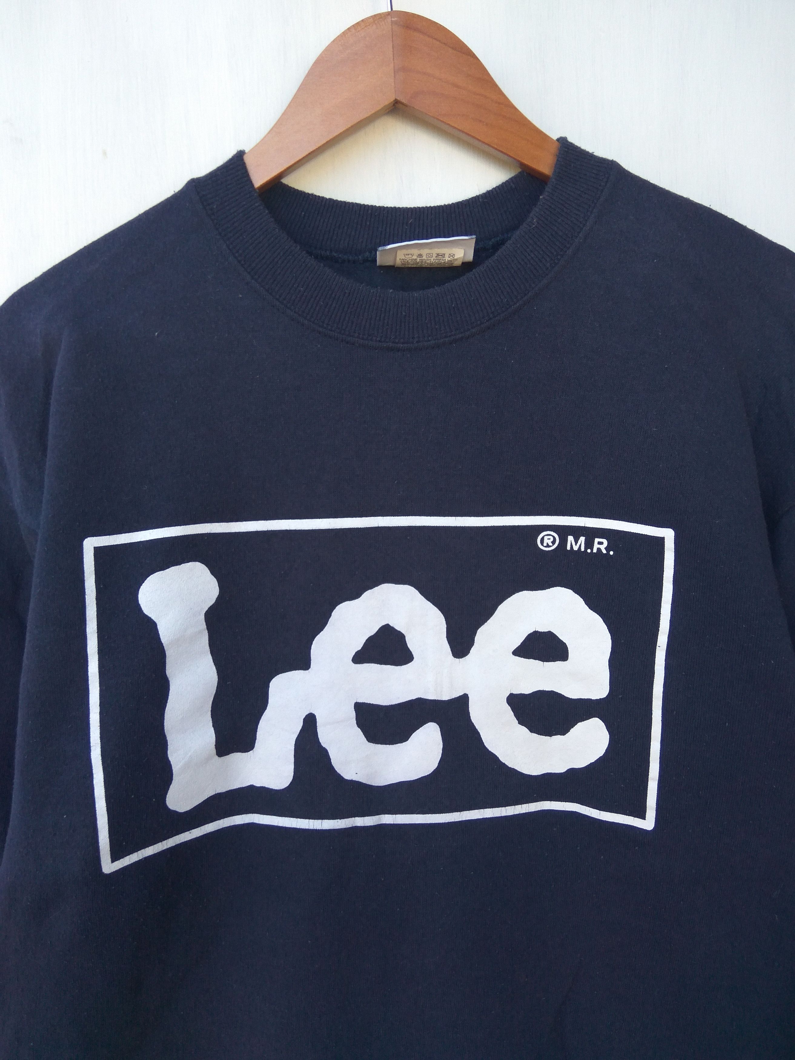 Lee 🔥 Vintage LEE sweatshirt spell out Size US M / EU 48-50 / 2 - 3 Thumbnail