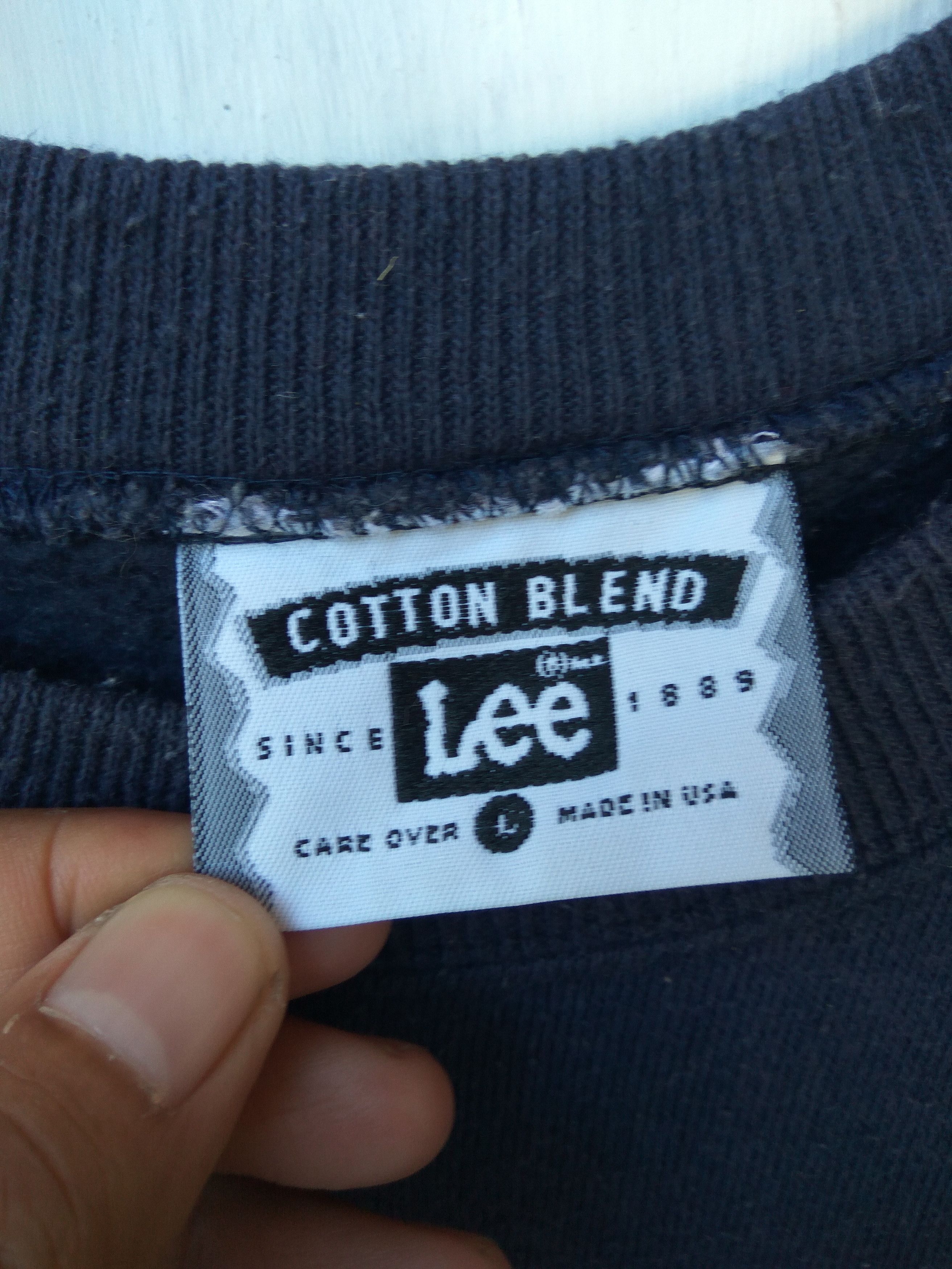 Lee 🔥 Vintage LEE sweatshirt spell out Size US M / EU 48-50 / 2 - 4 Thumbnail