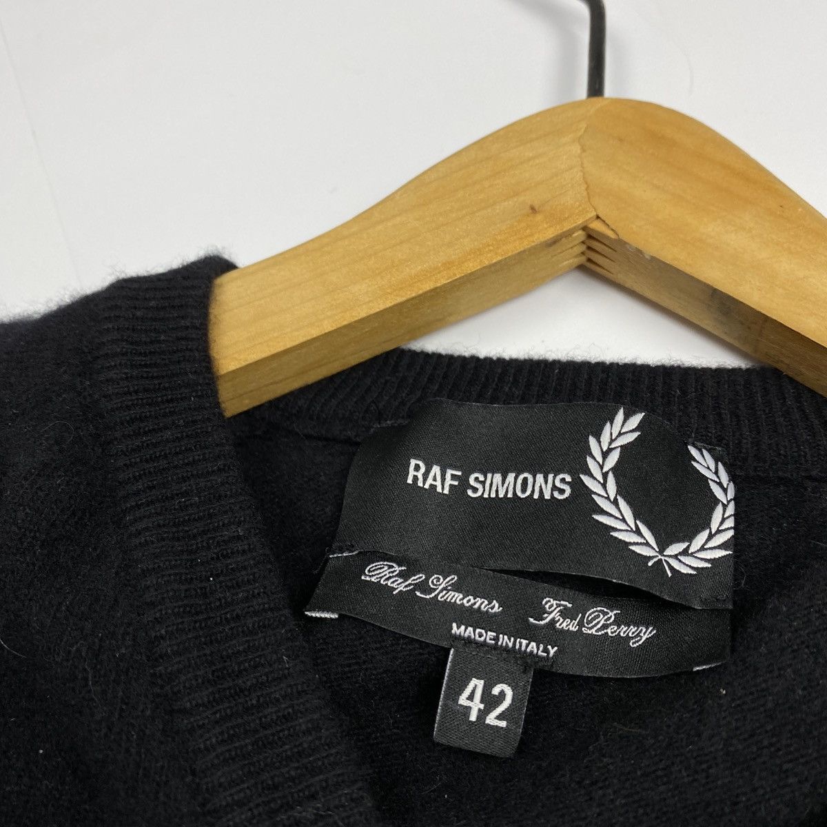 Fred Perry × Raf Simons FRED PERRY x RAF SIMONS SWEATER Size US S / EU 44-46 / 1 - 10 Thumbnail