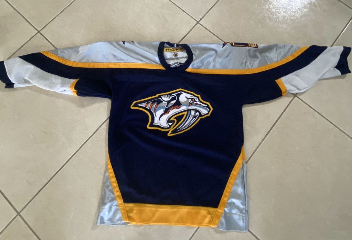 Vintage Koho Youth S/M NHL Nashville Predators Hockey newest Jersey