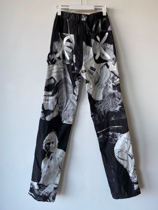 Takahiromiyashita The Soloist. Black Kurt Print Double Knee