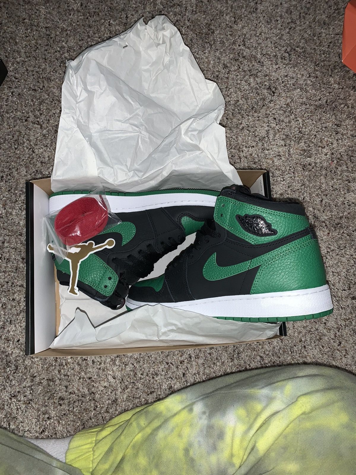 retro 1s pine green