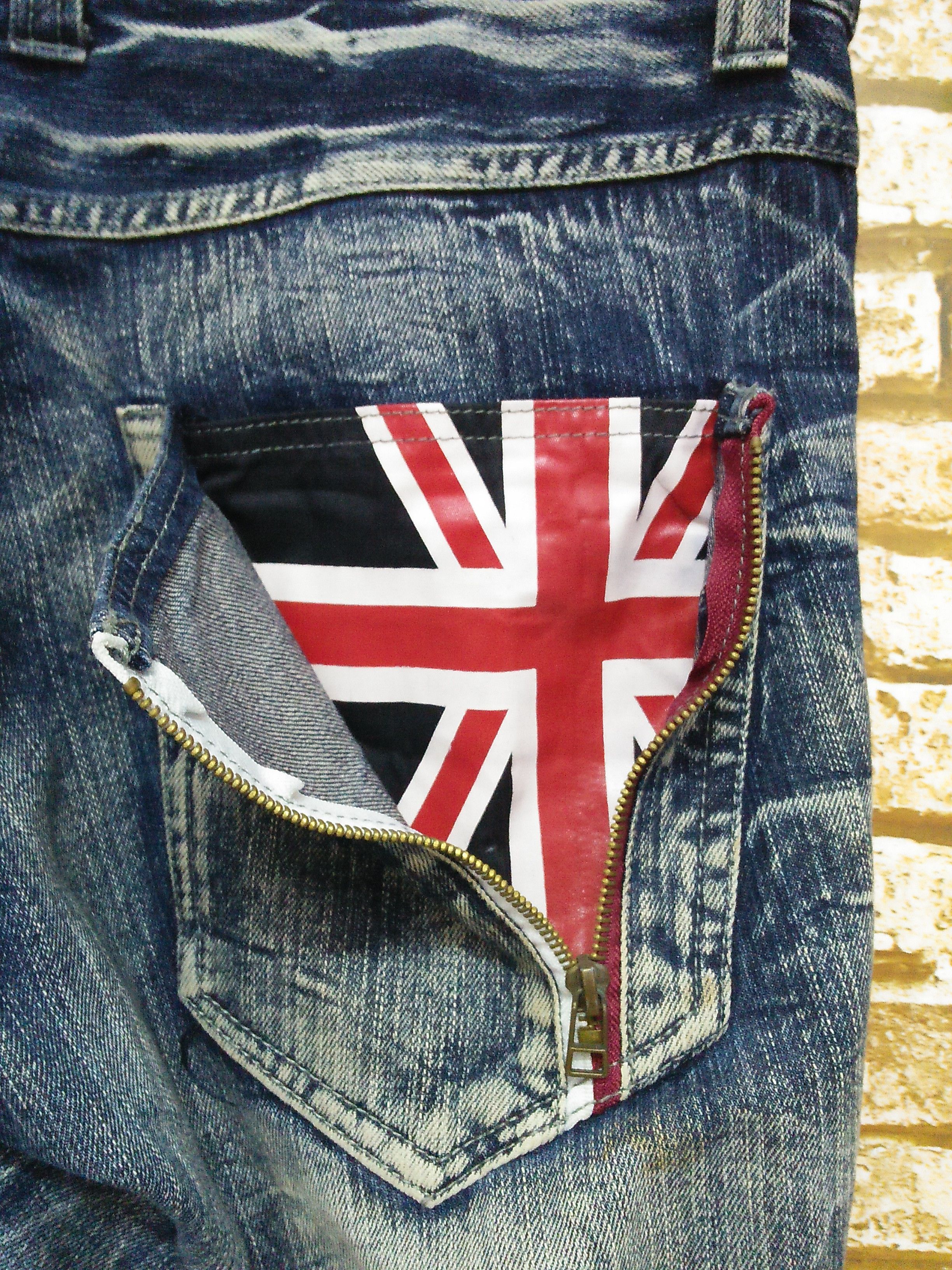 Japanese Brand MILD LIFE JAPAN SKULL DISTRESSED Flare DENIM (B174) Size US 37 - 7 Thumbnail