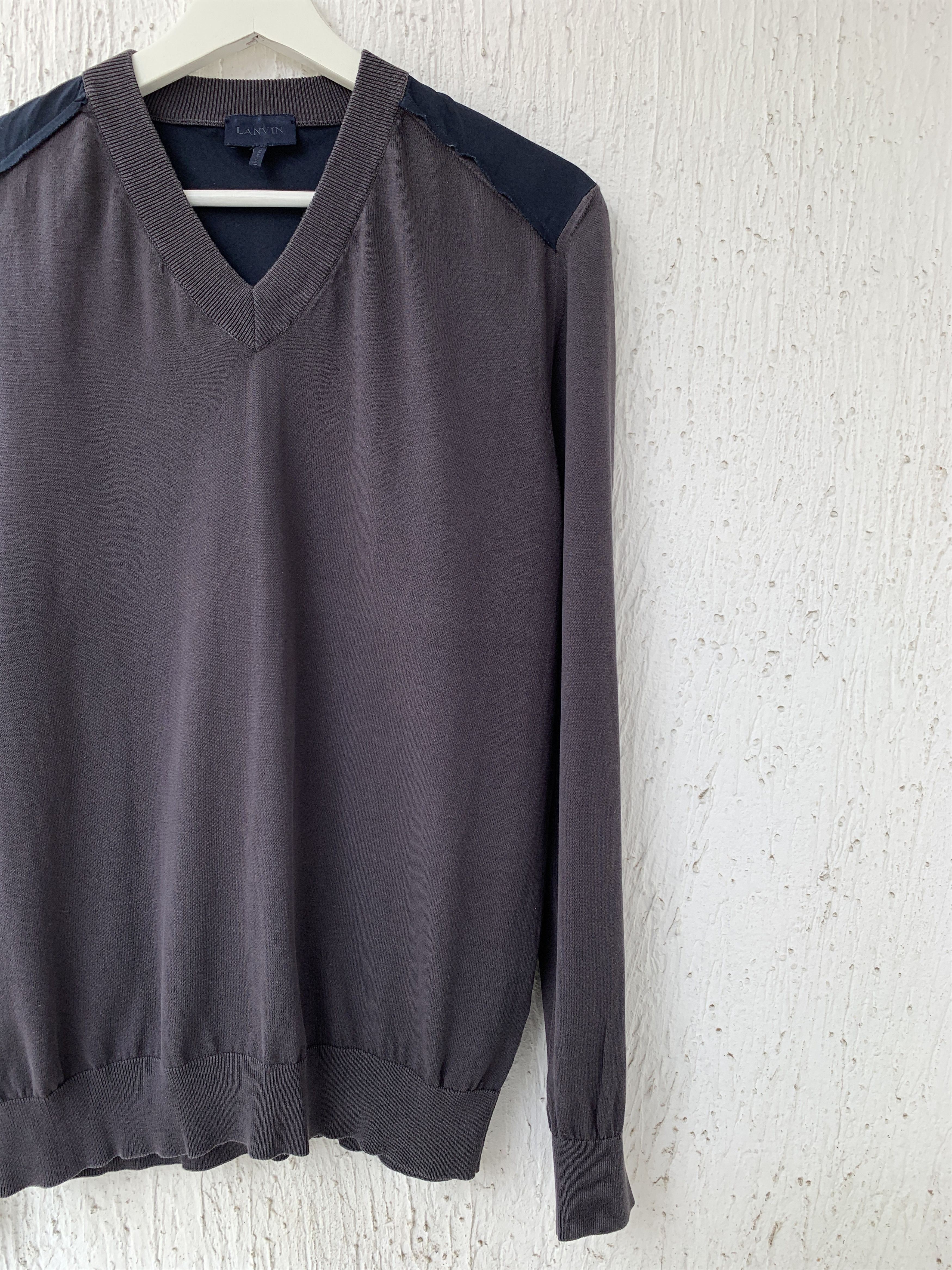 Lanvin Contrast Back Panel sweater Size US S / EU 44-46 / 1 - 2 Thumbnail