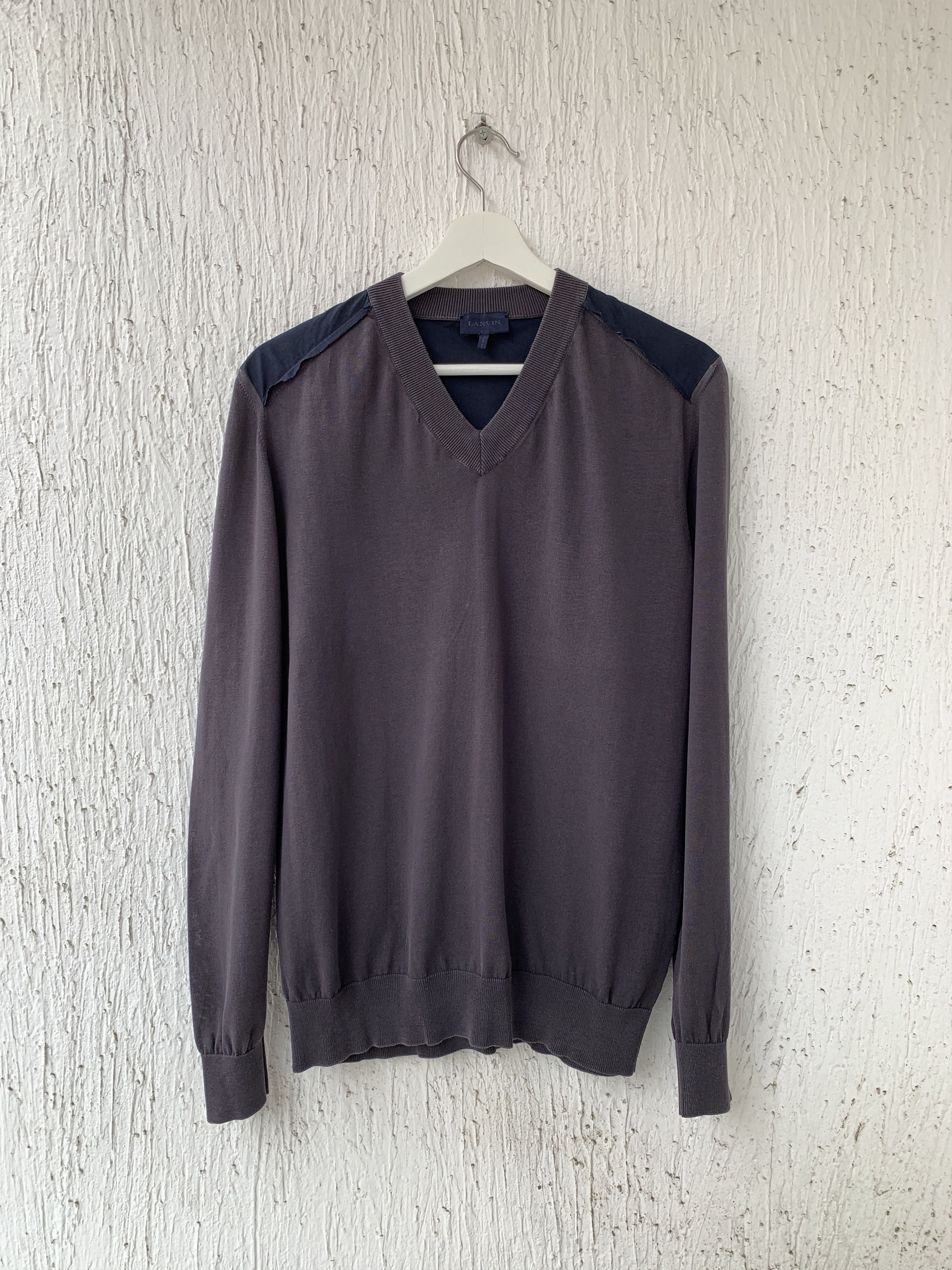 Lanvin Contrast Back Panel sweater Size US S / EU 44-46 / 1 - 1 Thumbnail