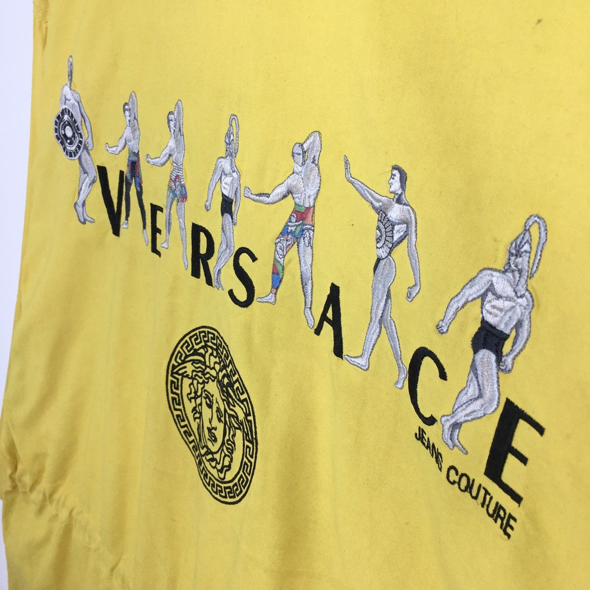 Versace Versace Yellow Anorak Parka Size US L / EU 52-54 / 3 - 8 Thumbnail