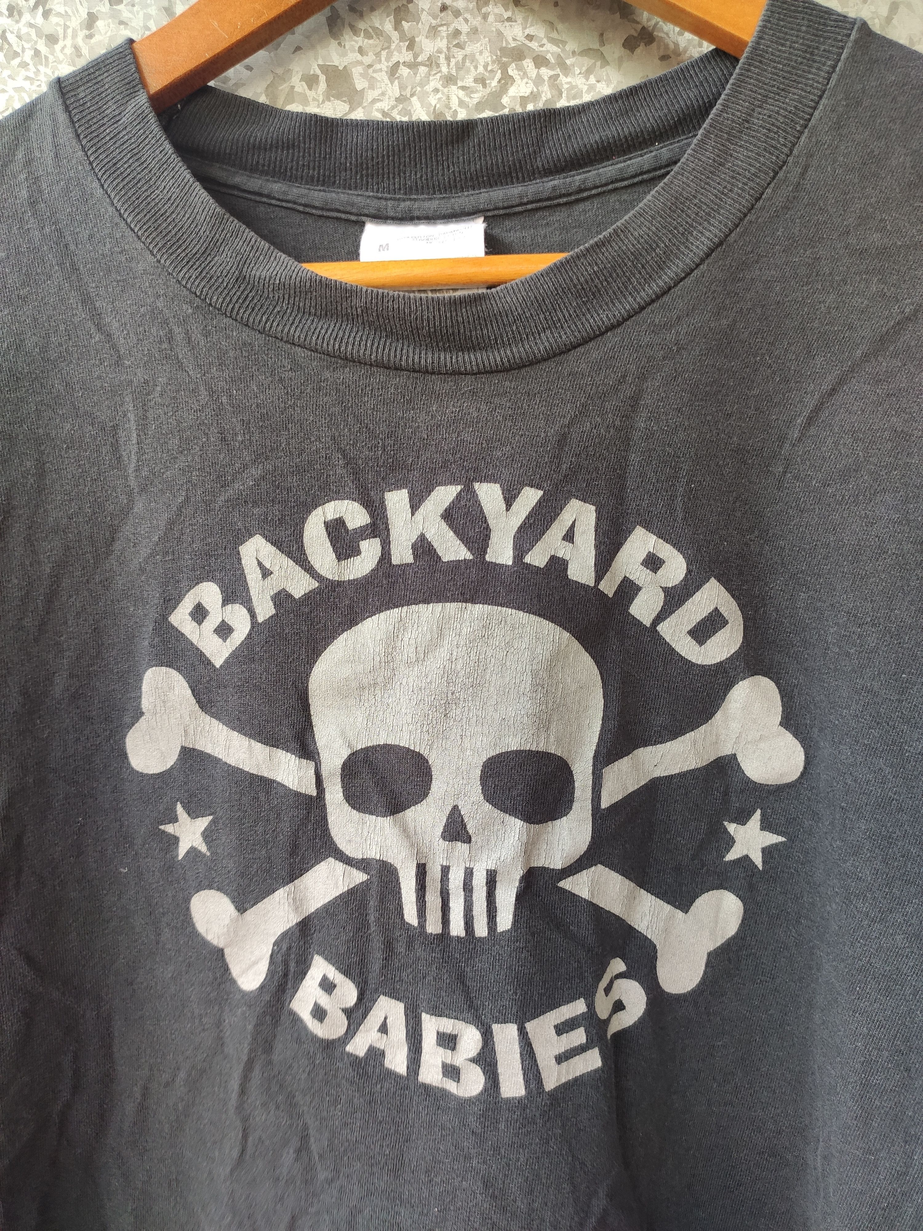 Band Tees 🔥 Vintage Backyard Babies t shirt Japan tour 1998 Size US M / EU 48-50 / 2 - 3 Thumbnail