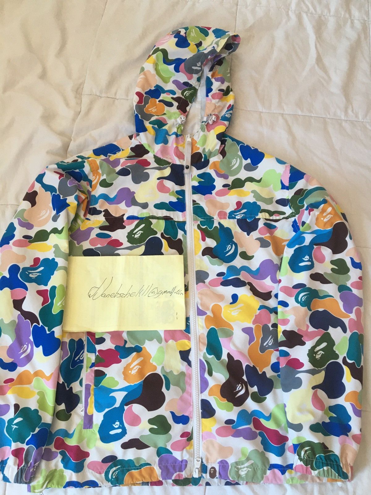 Bape multi camo jacket hotsell