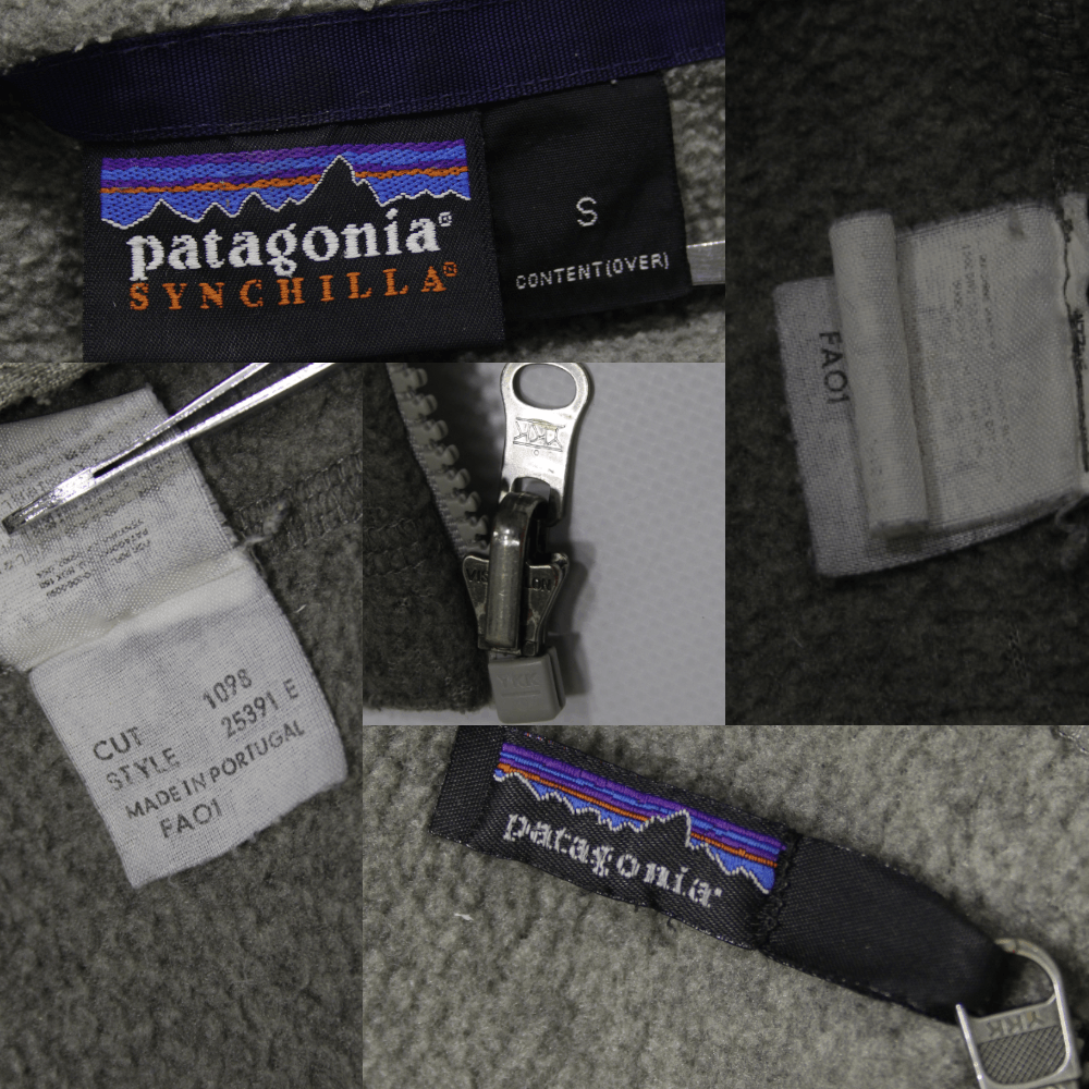 Patagonia Synchilla Grey Fleece Jacket Size US S / EU 44-46 / 1 - 12 Thumbnail