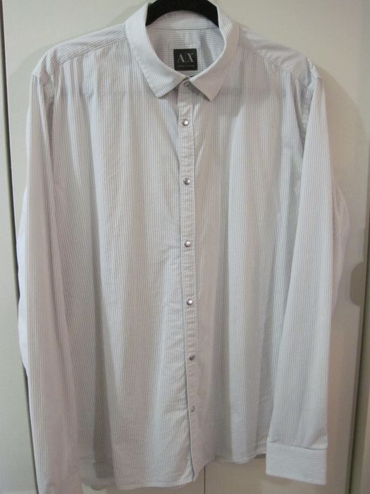 Armani Exchange Armani Exchange long sleeve snap button shirt | Grailed