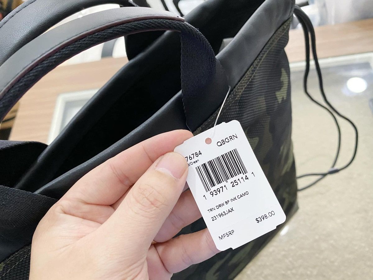 Coach COACH TERRAIN DRAWSTRING BACKPACK WITH CAMO PRINT Grailed