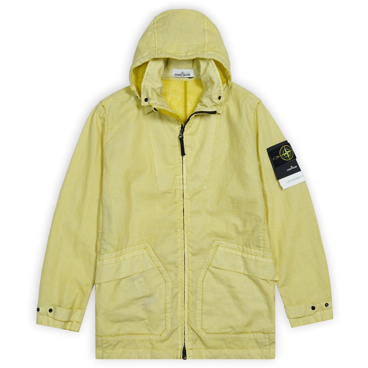 STONE ISLAND — Lino Resinato-TC Parka