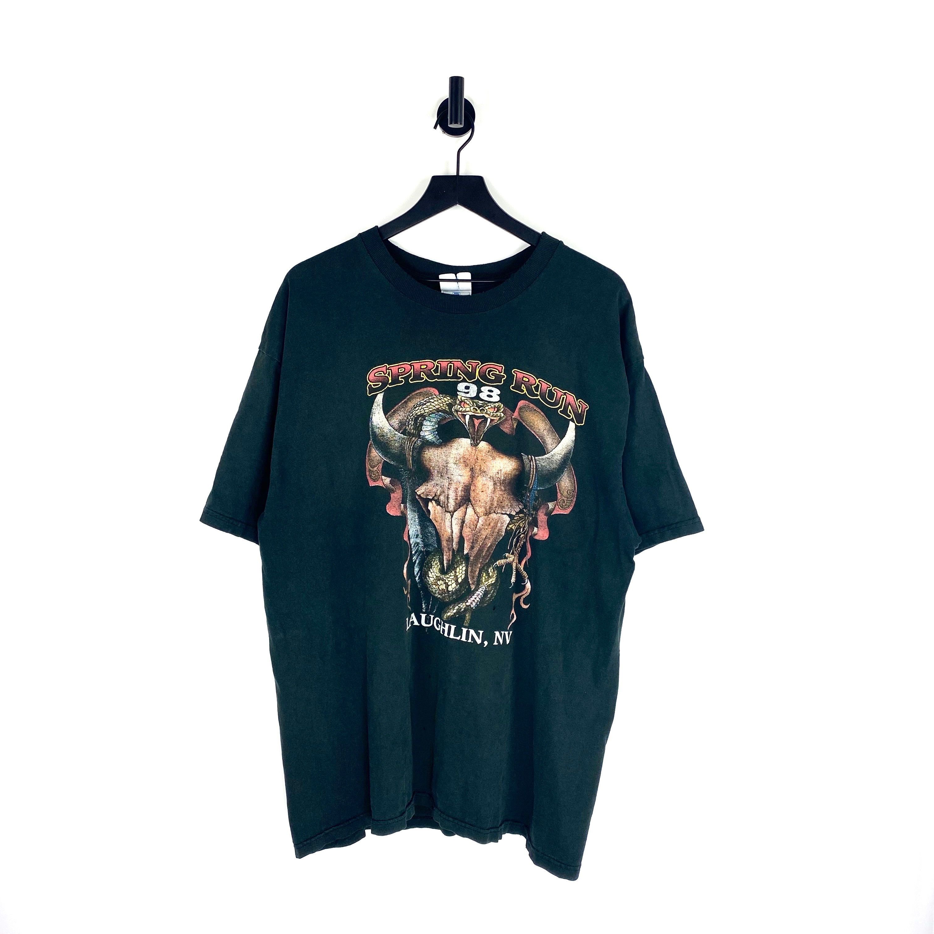 Vintage 1998 Sturgis Bike Rally Cobra T Shirt Size XXL