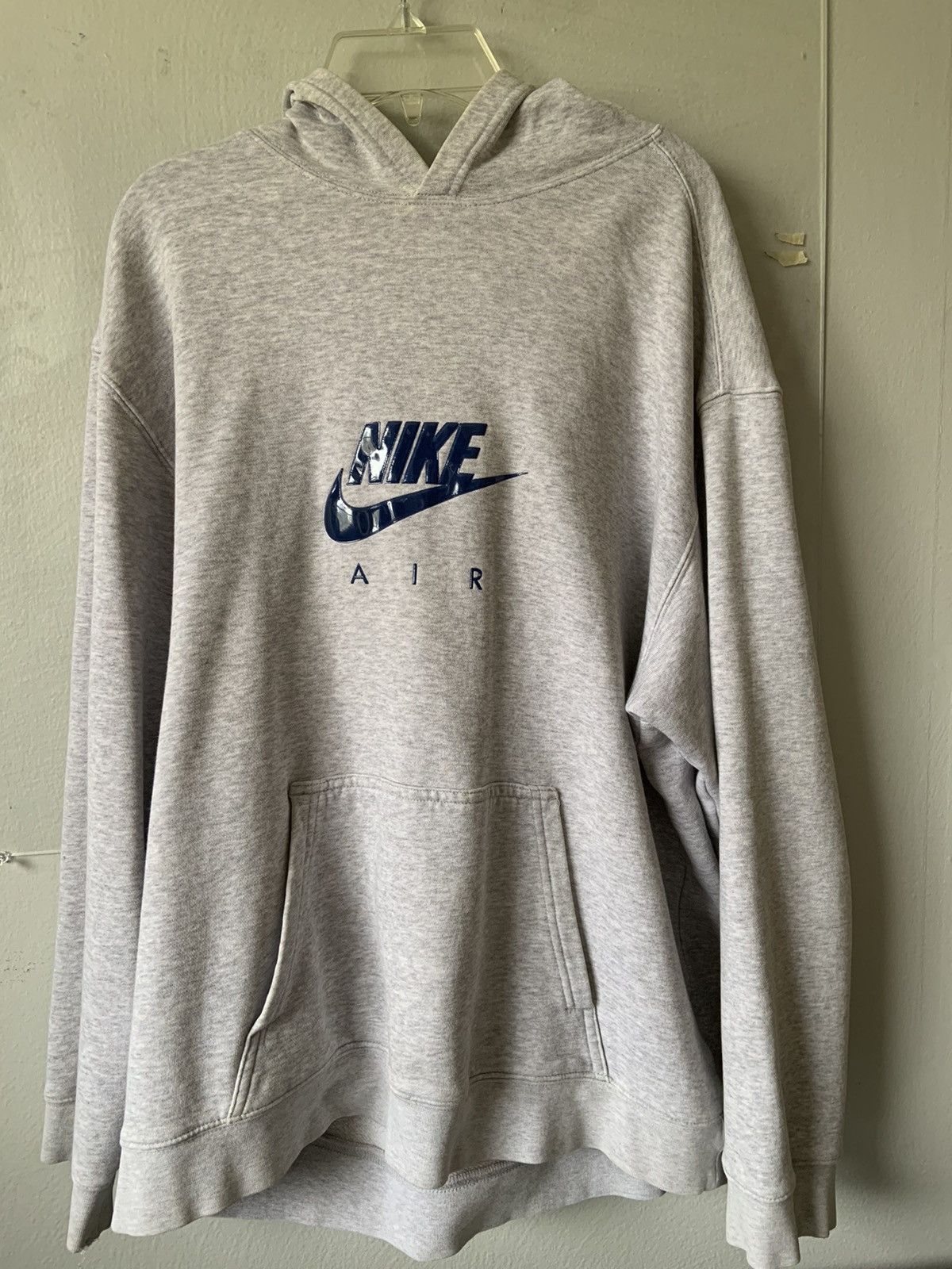 Nike Vintage Metallic Nike Logo Hoodie | Grailed