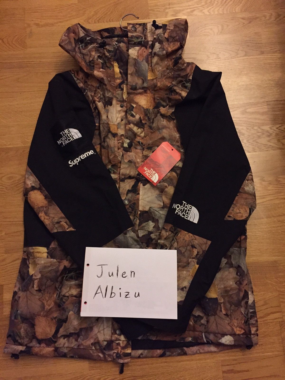 Supreme X The North Face Leaf Camo Windbreaker
