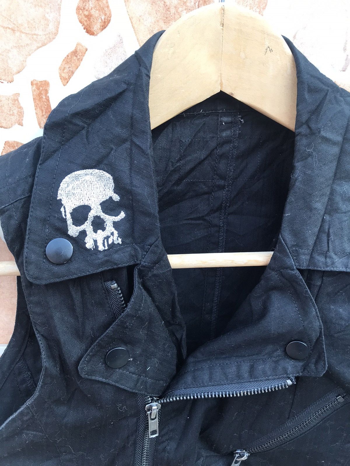 Vintage SEX POT REVENGE PUNK AND ROCK MIND VEST Size L / US 10 / IT 46 - 1 Thumbnail