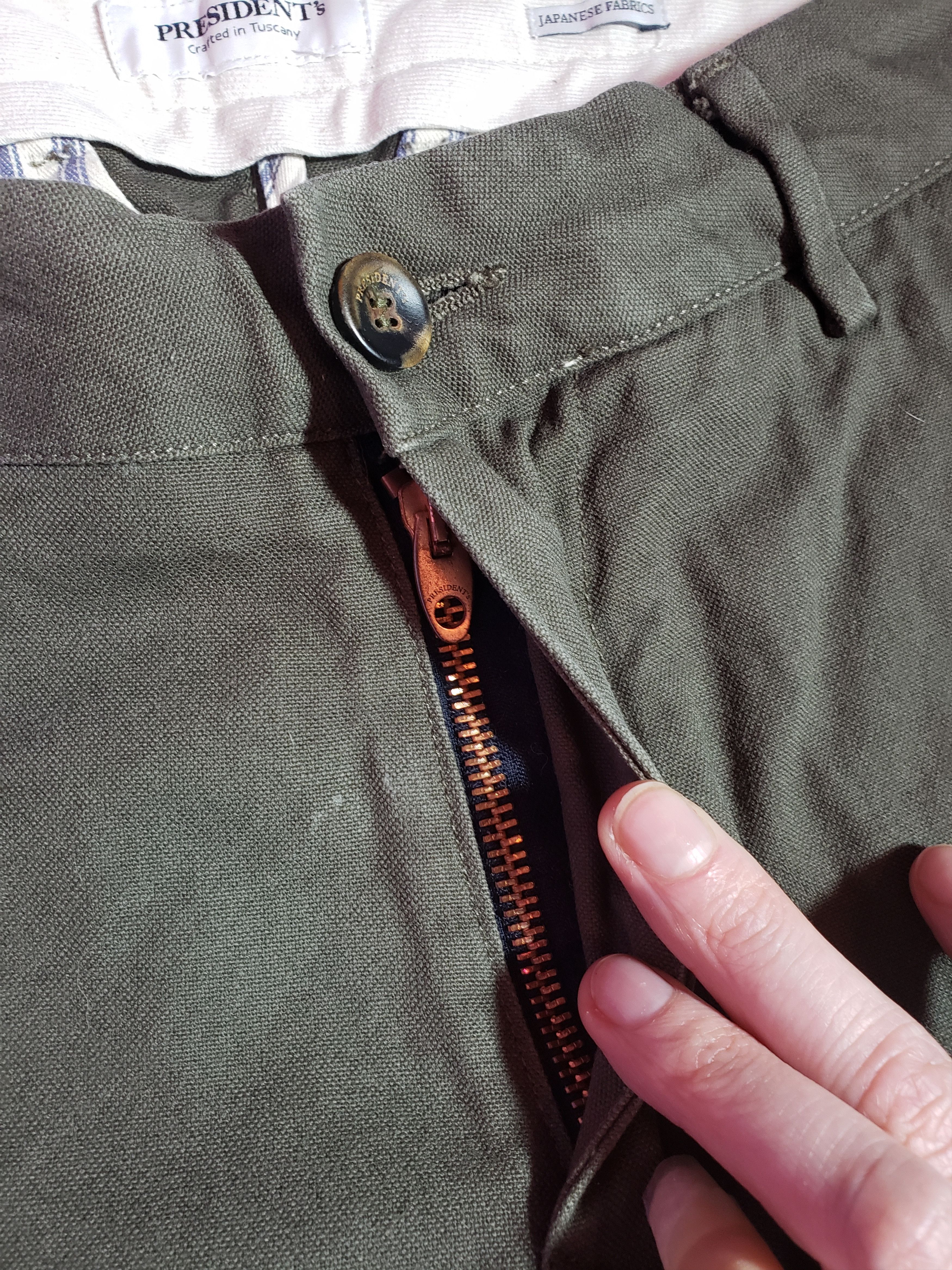 President's President's Chinos-Military Green-Size 32 Size US 32 / EU 48 - 4 Thumbnail